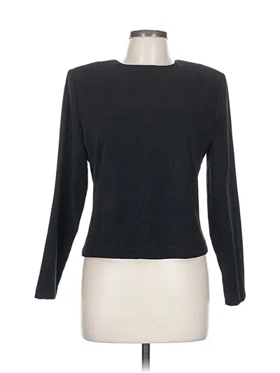 Pre-owned Positive Attitude Blazer Jacket In Black