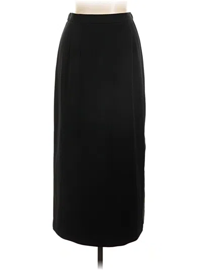 Pre-owned Positive Attitude Formal Skirt In Black