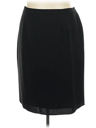Pre-owned Positive Attitude Formal Skirt In Black
