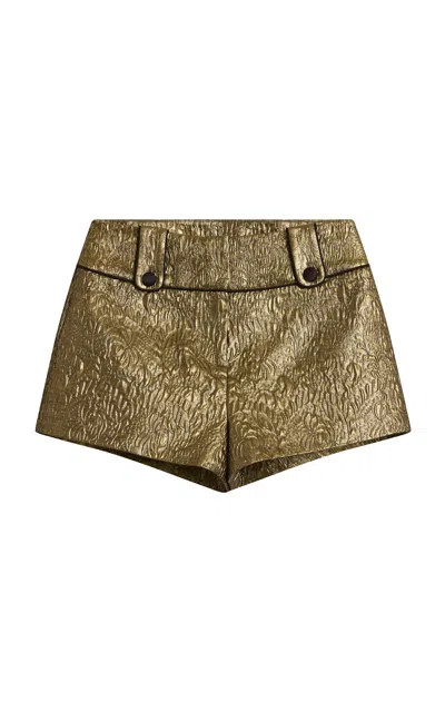Posse Albie Metallic Short In Green
