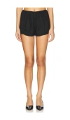 Posse Aurelia Shorts Black In Black