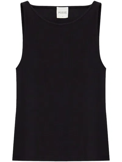 Posse Axel Tank Top In Black