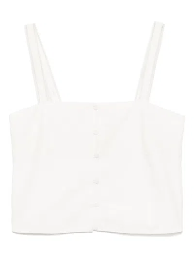 Posse Beryl Cami Top In White