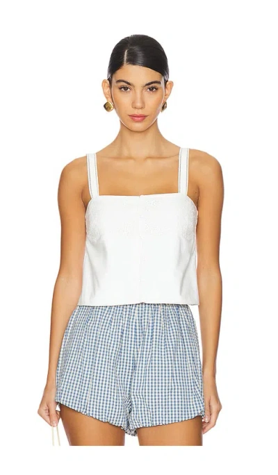 Posse Beryl Cami In Vintage White