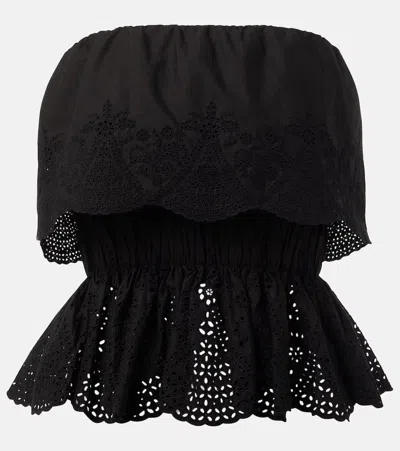POSSE BERYL PEPLUM COTTON TOP