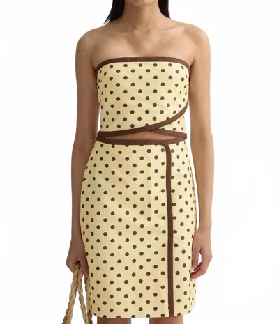 Posse Bowie Skirt In Tan In Multi
