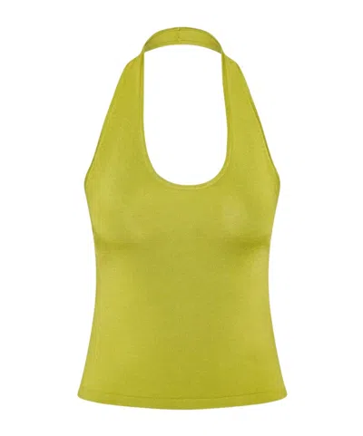 Posse Camisole Knit Top In Green