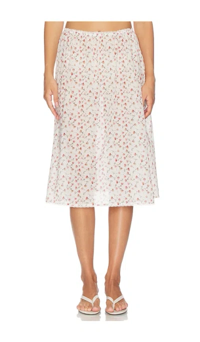 Posse Charlotte Skirt In White