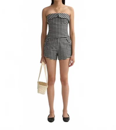 Posse Chiara Shorts In Black/white