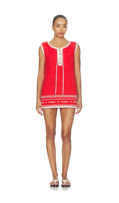 Posse Cody Tunic Top In Red