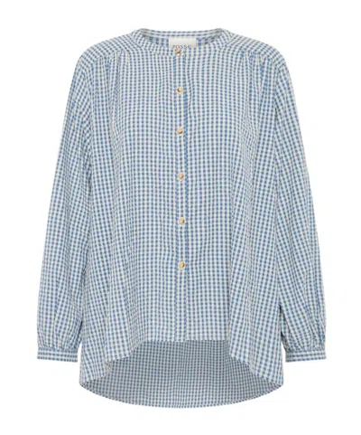 Posse Crew Neck Long Sleeve Shirt In Blue