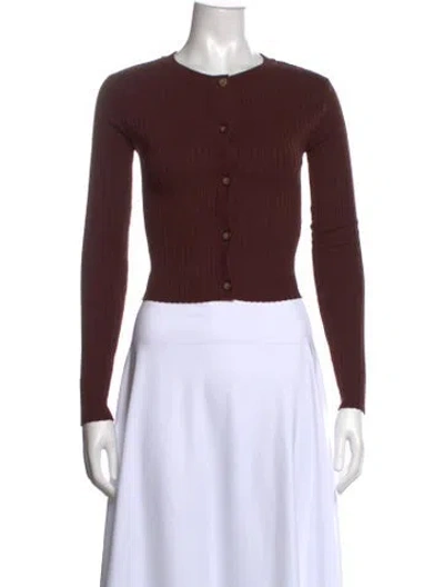 Pre-owned Posse Crew Neck Sweater In Brown
