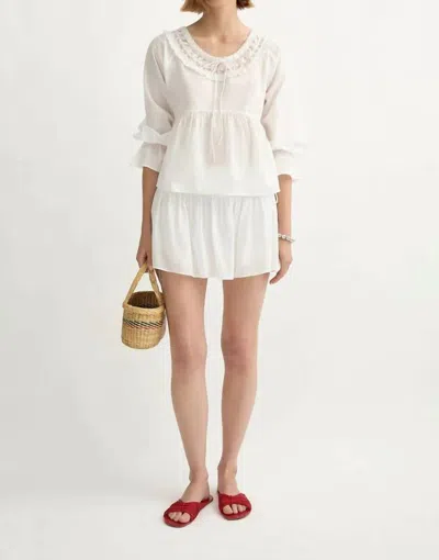 Posse Danielle Skort In White