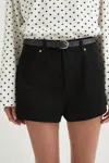 Posse Drew Hotpant Short In Black In Black