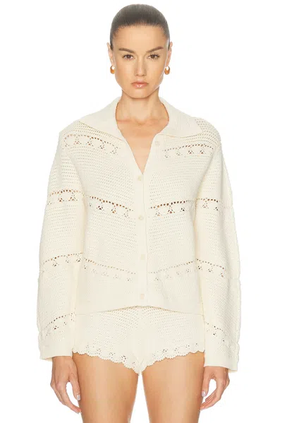 Posse Dylan Cardigan In Neutral