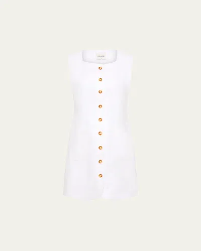 Posse Emma Button-front Mini Dress