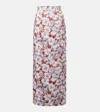Posse Emma Floral Linen Maxi Skirt