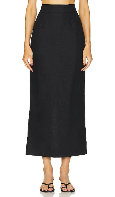 Posse Emma Pencil Skirt In Black