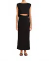 Posse Emma Pencil Skirt In Black In Black