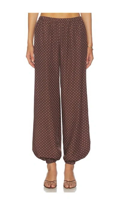 Posse Evie Pant In Brown