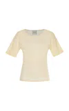 Posse Exclusive Cooper Knit Top In Yellow