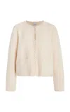 Posse Exclusive Harlan Knit Jacket In Ivory