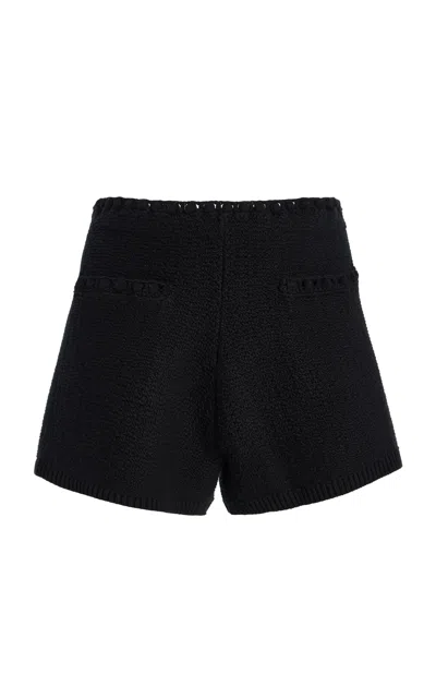 Posse Exclusive Harlan Knit Shorts In Black