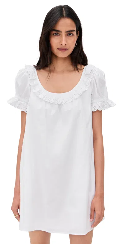 Posse Ezra Shift Dress Vintage White
