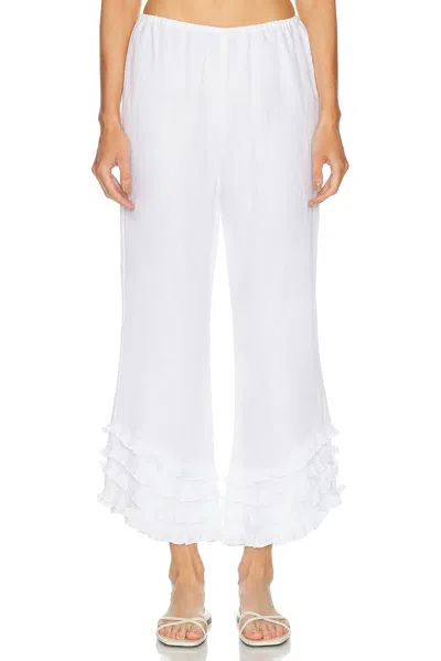 Posse Florence Pant In White