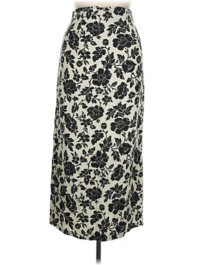 Pre-owned Posse Formal Skirt In Ivory