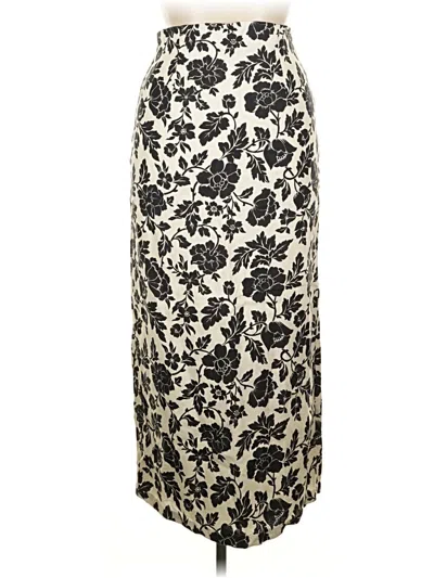 Pre-owned Posse Formal Skirt In White