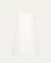 Posse Grace Lace-trim Mini Dress In White