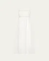 Posse Grace Lace-trim Shift Dress In White