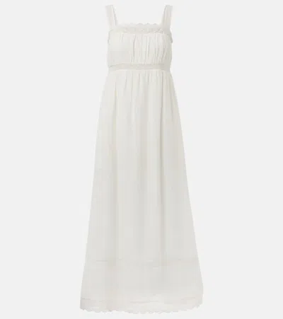 Posse Grace Shift Dress In Vintage White In Multi