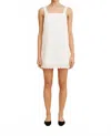 Posse Grace Mini Dress In Vintage White In White