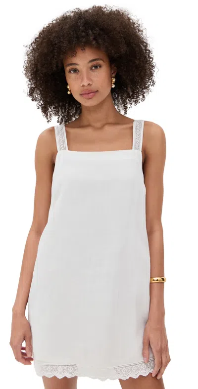 Posse Grace Mini Dress Vintage White