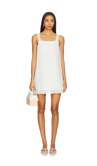 Posse Grace Mini Dress In White