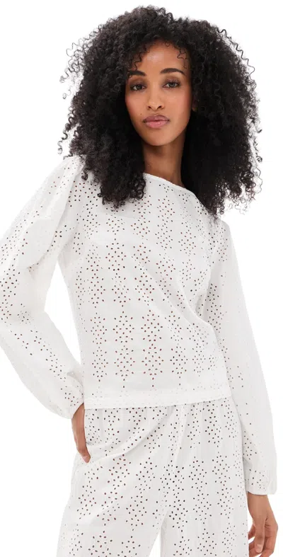 Posse Harriet Blouse Vintage White