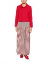 Posse Jacqueline Single-breast Jacket In Red
