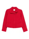 Posse Jacqueline Single-breast Jacket In Red