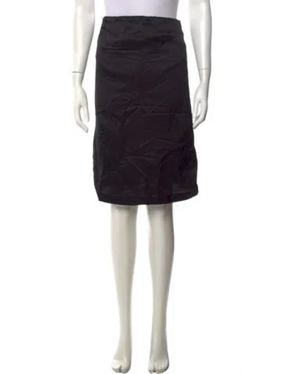 Pre-owned Posse Knee-length Skirt W/ Tags In Black