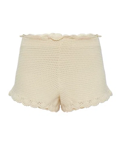 Posse Knitted Shorts In Neutral