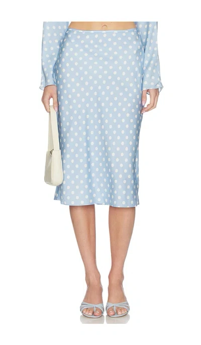 Posse Leo Skirt In Blue