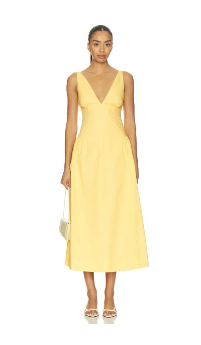 Posse Lindie Dress In Yellow