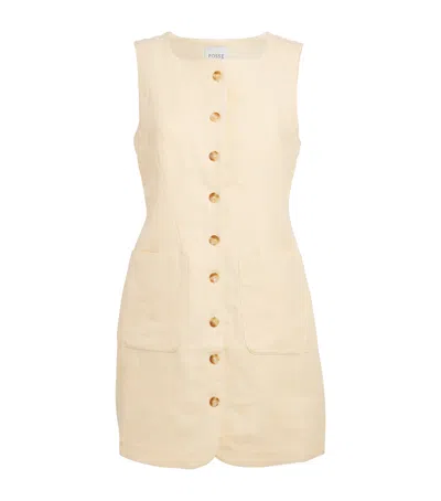Posse Linen Emma Mini Dress