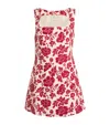 Posse Alice Mini Dress In Scarlett Bloom In Red