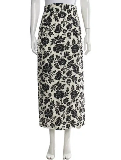 Pre-owned Posse Linen Long Skirt In Neutrals
