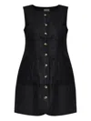 Posse Emma Button Down Mini Dress