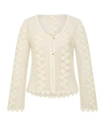 Posse Long-sleeved Cardigan In Neutral