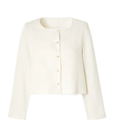 Posse Long-sleeved Casual Jacket In Neutral